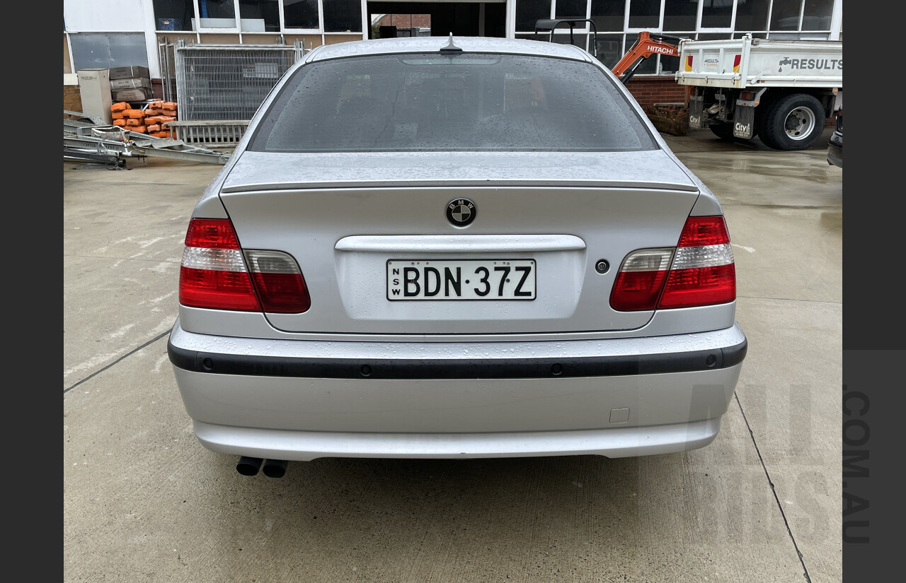 9/2002 BMW 320i E46 4d Sedan Silver 2.2L