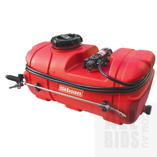 Silvan Redline 55 Litre Spotpak Spray Tank With Pump - New