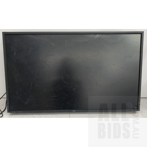 NEC MultiSync LCD4020 40-Inch Widescreen (1366 x 768) LCD Display - Lot of Two