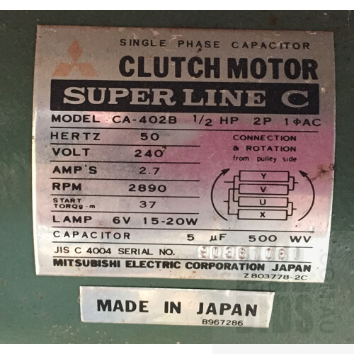 Mitsubishi DB-12B Commercial Sewing Machine