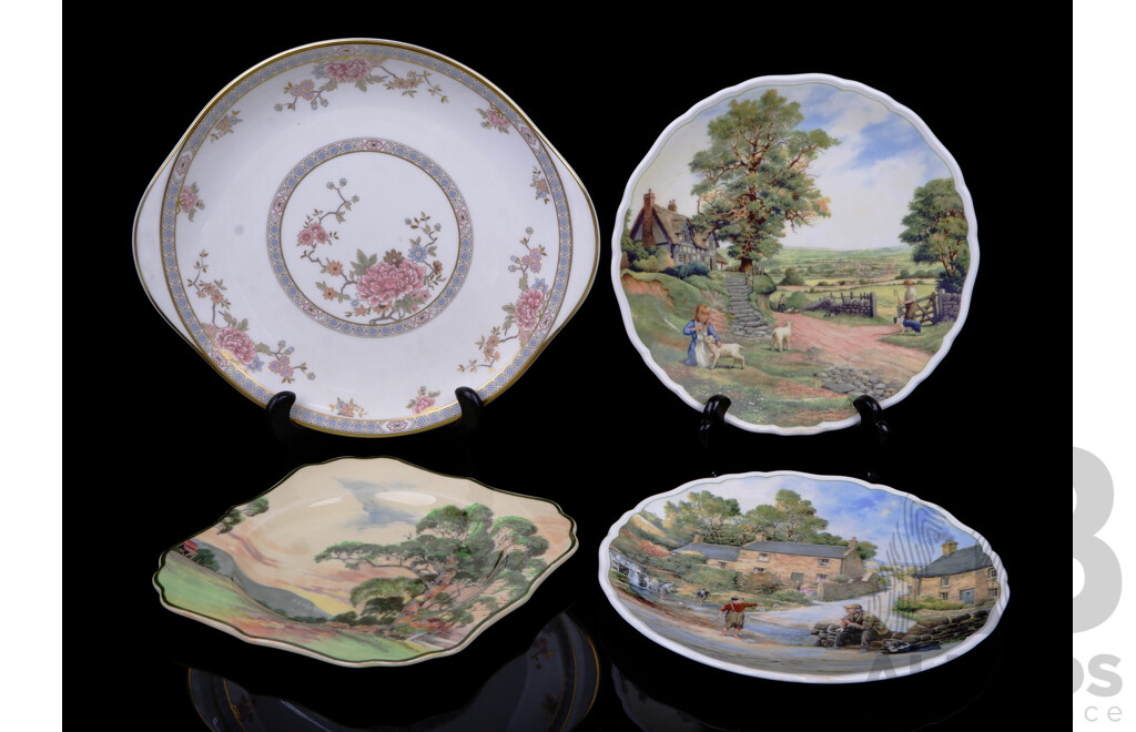Collection Four Royal Doulton Display Plates