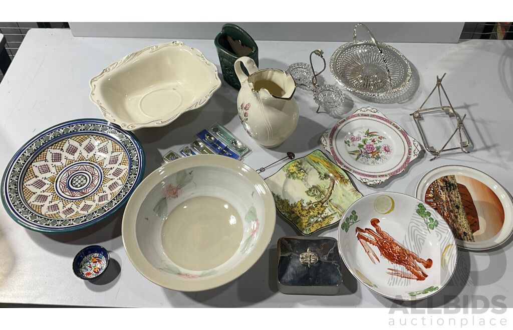 CollectionVIntage and Other Porcelain, Silver Plate and More