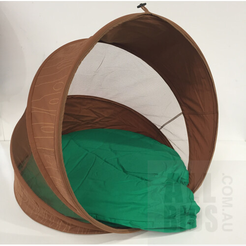 2 x Hideaway Log Chair with Cushion. ORP $339.98
