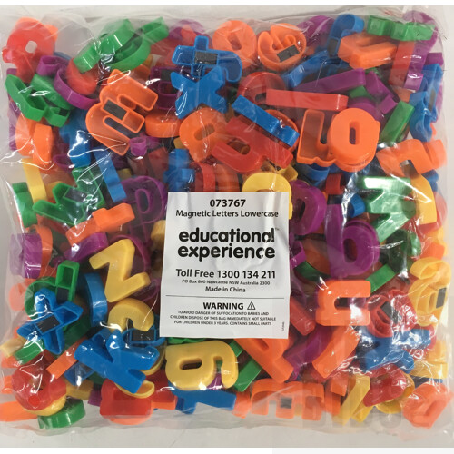 Bulk Educational Experience Magnetic Lowercase Letters 288 Pack - ORP $1,223.75 - Lot Of 25