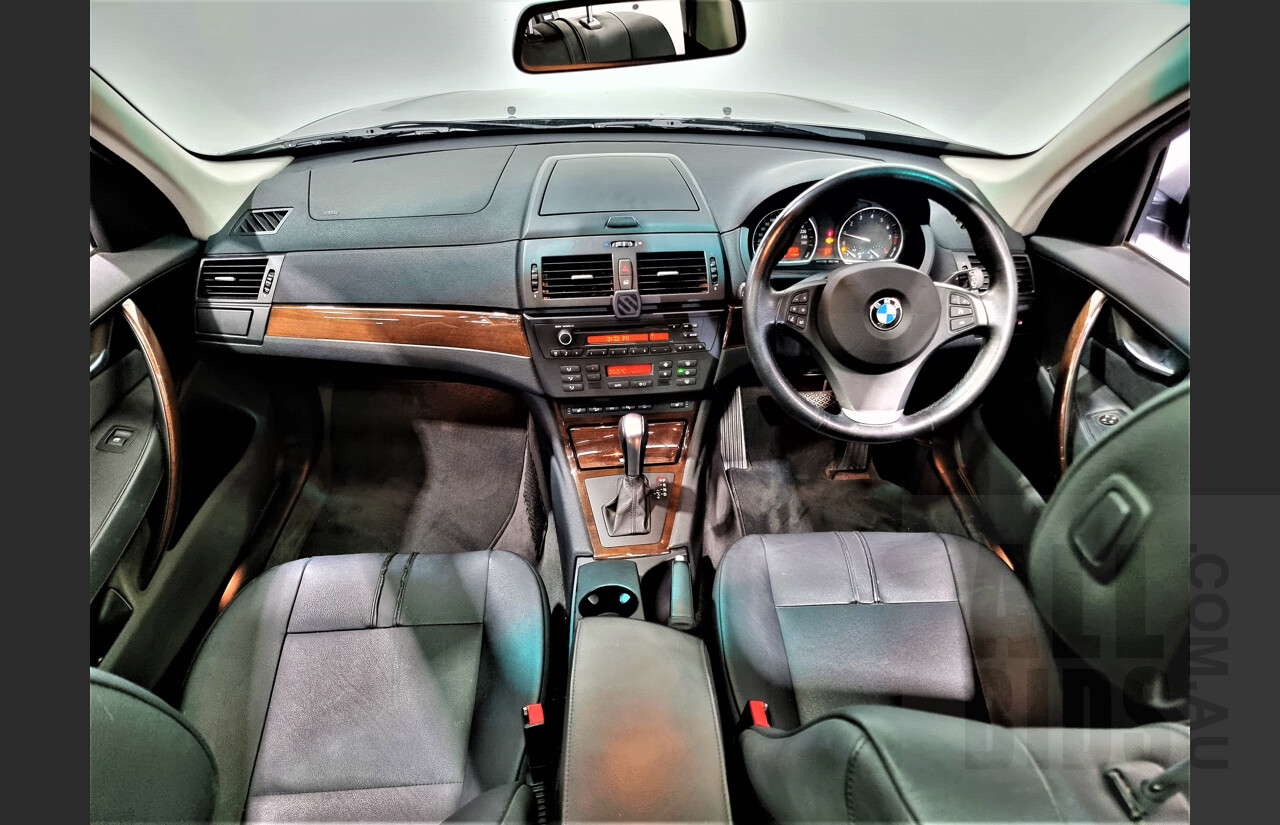 6/2009 Bmw X3 Xdrive 30i Lifestyle E83 MY09 4d Wagon Grey 3.0L