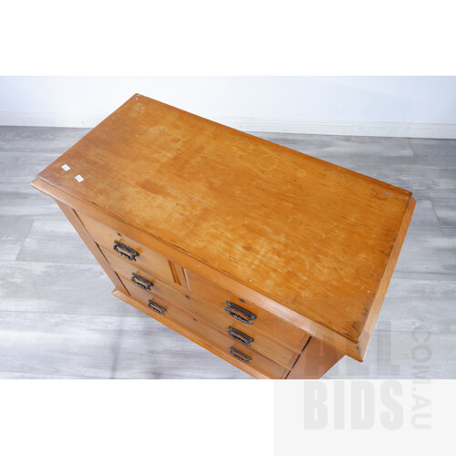 Australian Kauri Pine Chest of Drawers Circa 1900