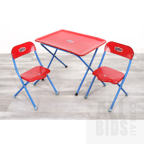 Vintage Cyclops Children's Table and Chairs