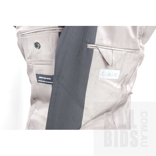 Flair Industries 100% Pure Wool Trouser Suit