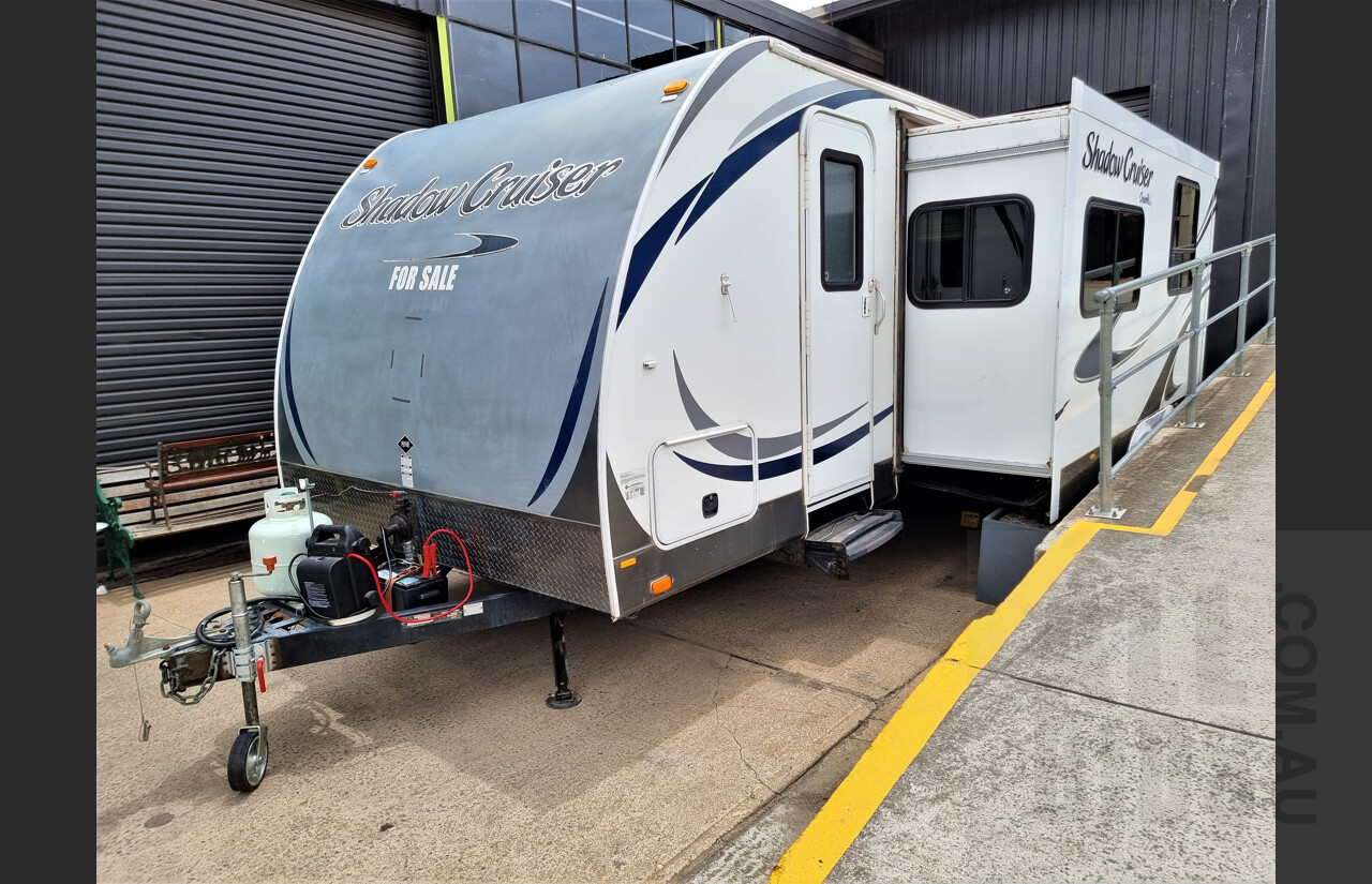 09/2012 Cruiser RV Shadow Cruiser 160BHS 28ft Twin Axle Caravan VIN: 5RXTD2628D1026106