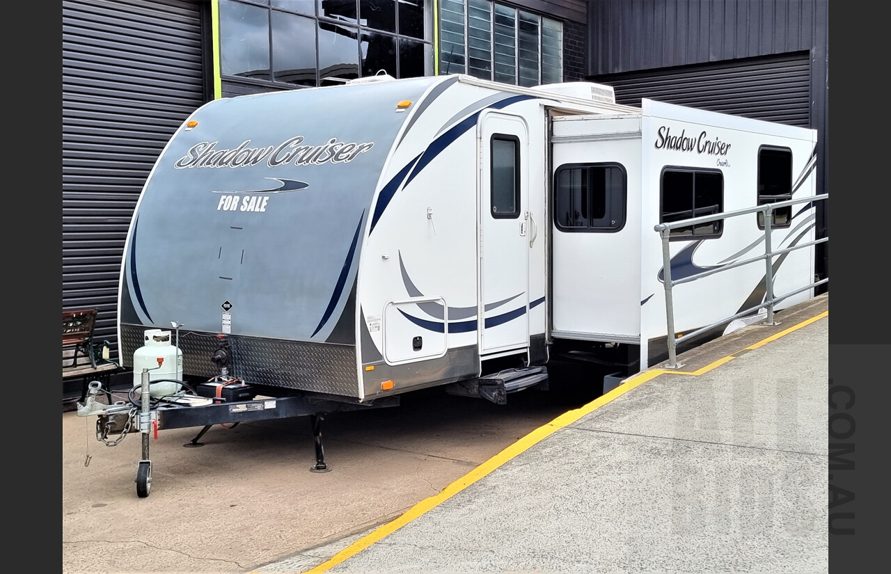 09/2012 Cruiser RV Shadow Cruiser 160BHS 28ft Twin Axle Caravan VIN: 5RXTD2628D1026106