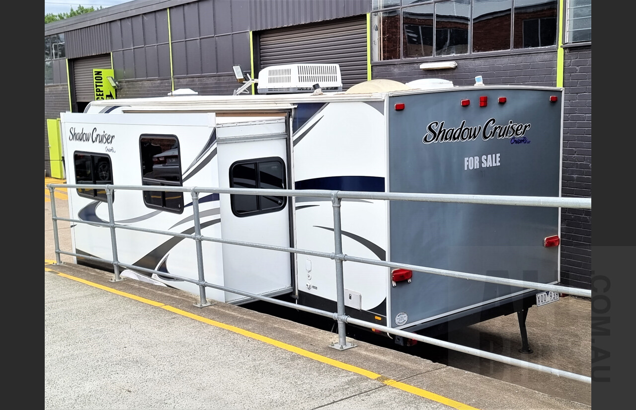 09/2012 Cruiser RV Shadow Cruiser 160BHS 28ft Twin Axle Caravan VIN: 5RXTD2628D1026106