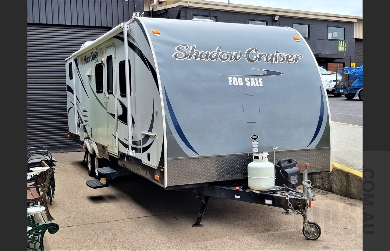 09/2012 Cruiser RV Shadow Cruiser 160BHS 28ft Twin Axle Caravan VIN: 5RXTD2628D1026106