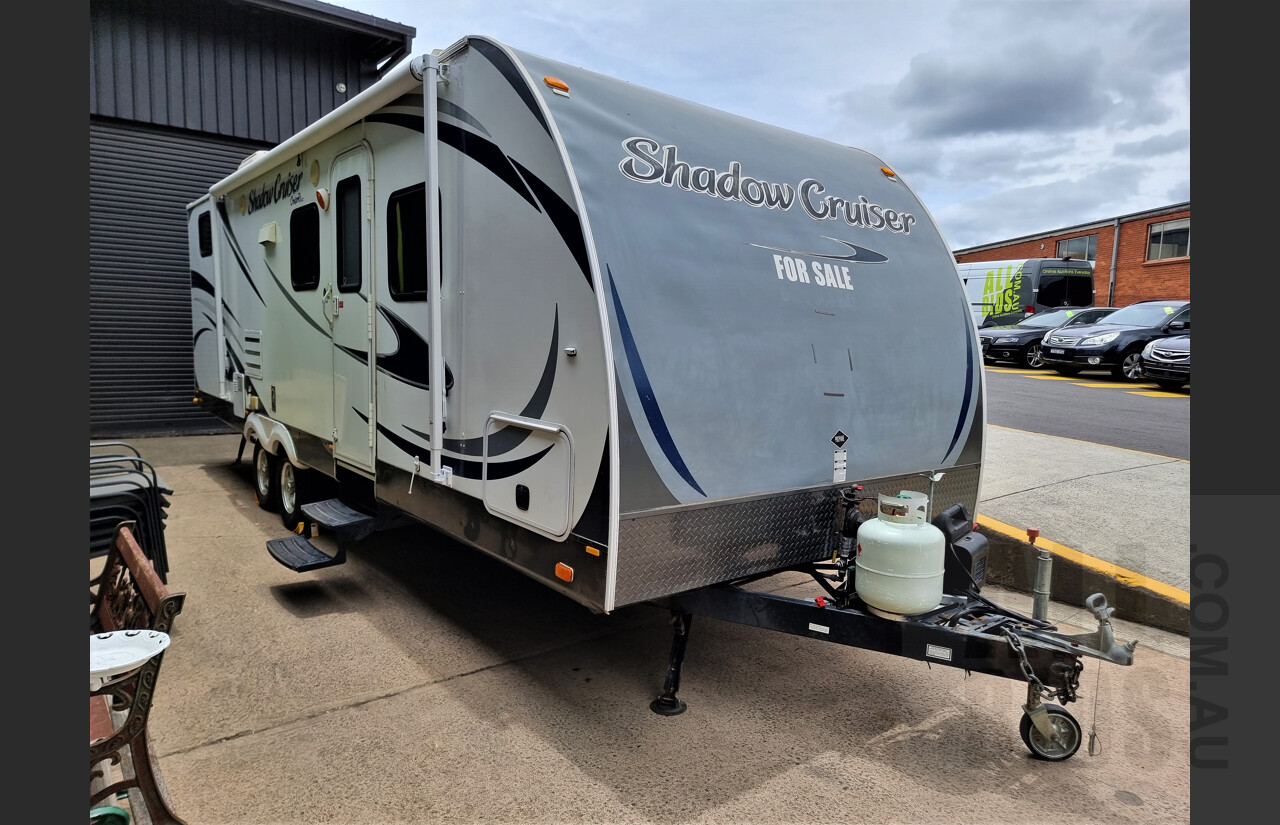 09/2012 Cruiser RV Shadow Cruiser 160BHS 28ft Twin Axle Caravan VIN: 5RXTD2628D1026106