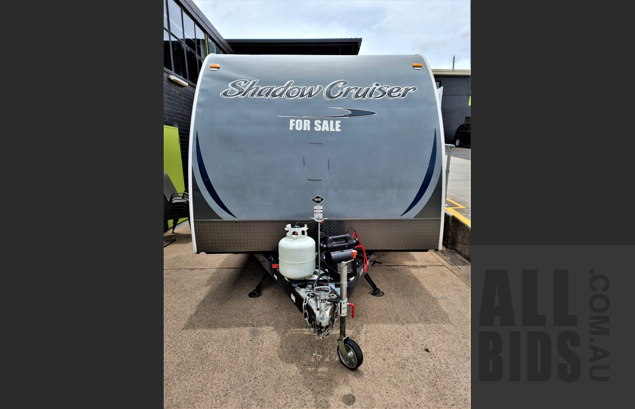 09/2012 Cruiser RV Shadow Cruiser 160BHS 28ft Twin Axle Caravan VIN: 5RXTD2628D1026106