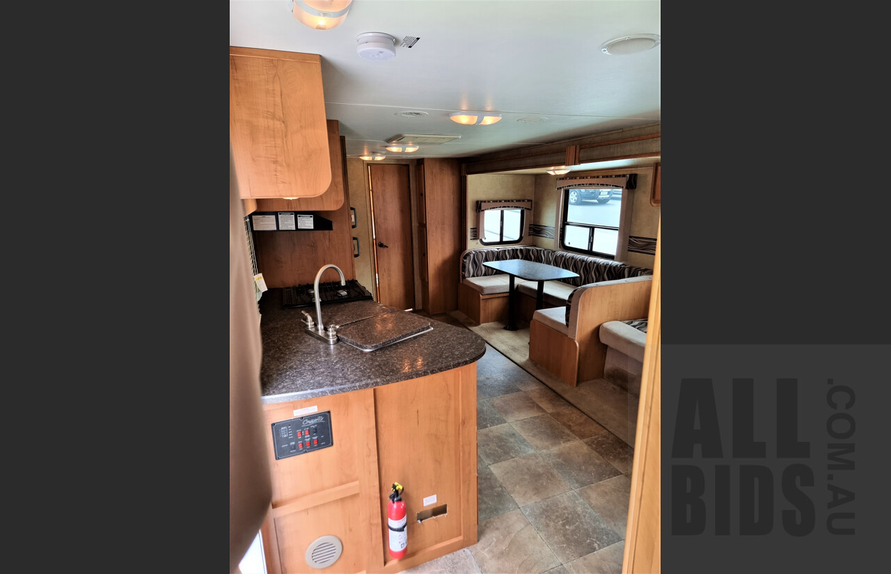 09/2012 Cruiser RV Shadow Cruiser 160BHS 28ft Twin Axle Caravan VIN: 5RXTD2628D1026106