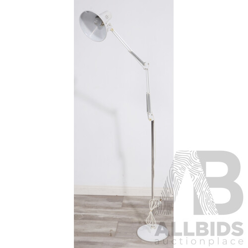 Vintage Luxo Desk Lamp with Standard Lamp Attachment