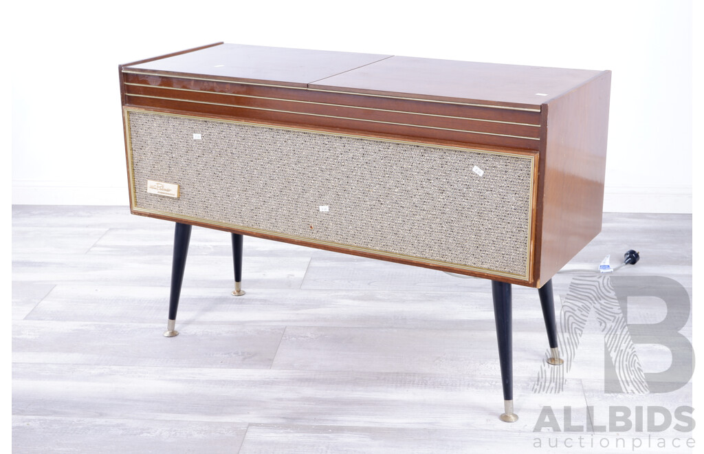 Vintage H.G Palmer Stereophonic Record Player Sideboard