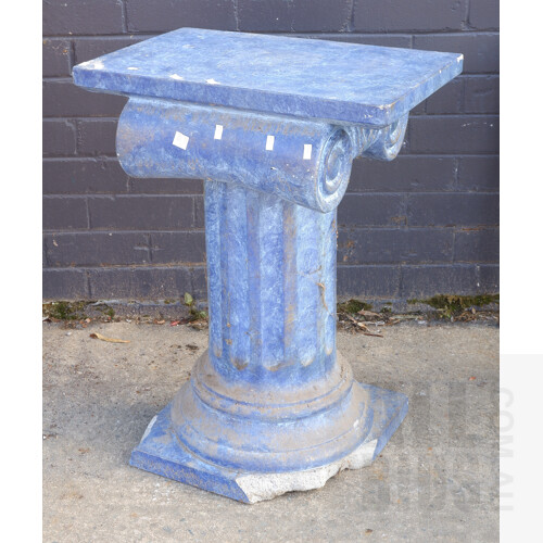 Cast Composite Outdoor Pedestal