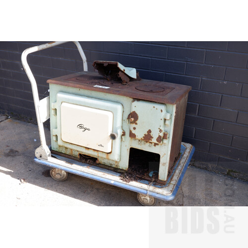 Vintage Rustic Bega Metters Oven and Stove