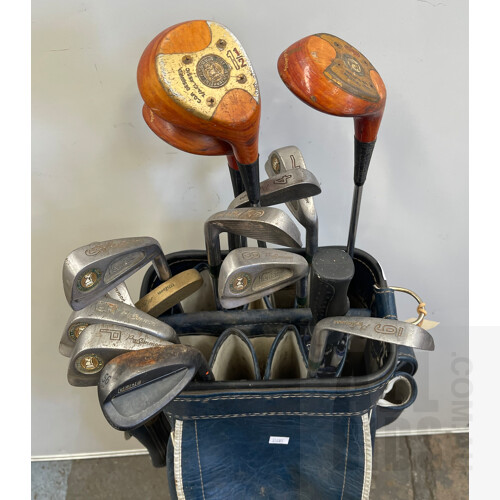 Proline Golf Bag and Assorted Clubs