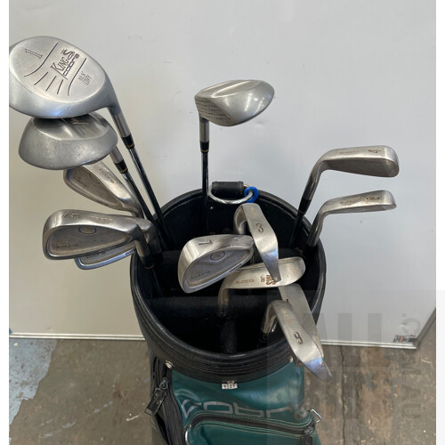 Cobra Golf Bag and Set of Clubs