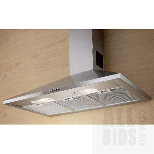Fiori E8119W 90cm White Canopy Rangehood - ORP $363