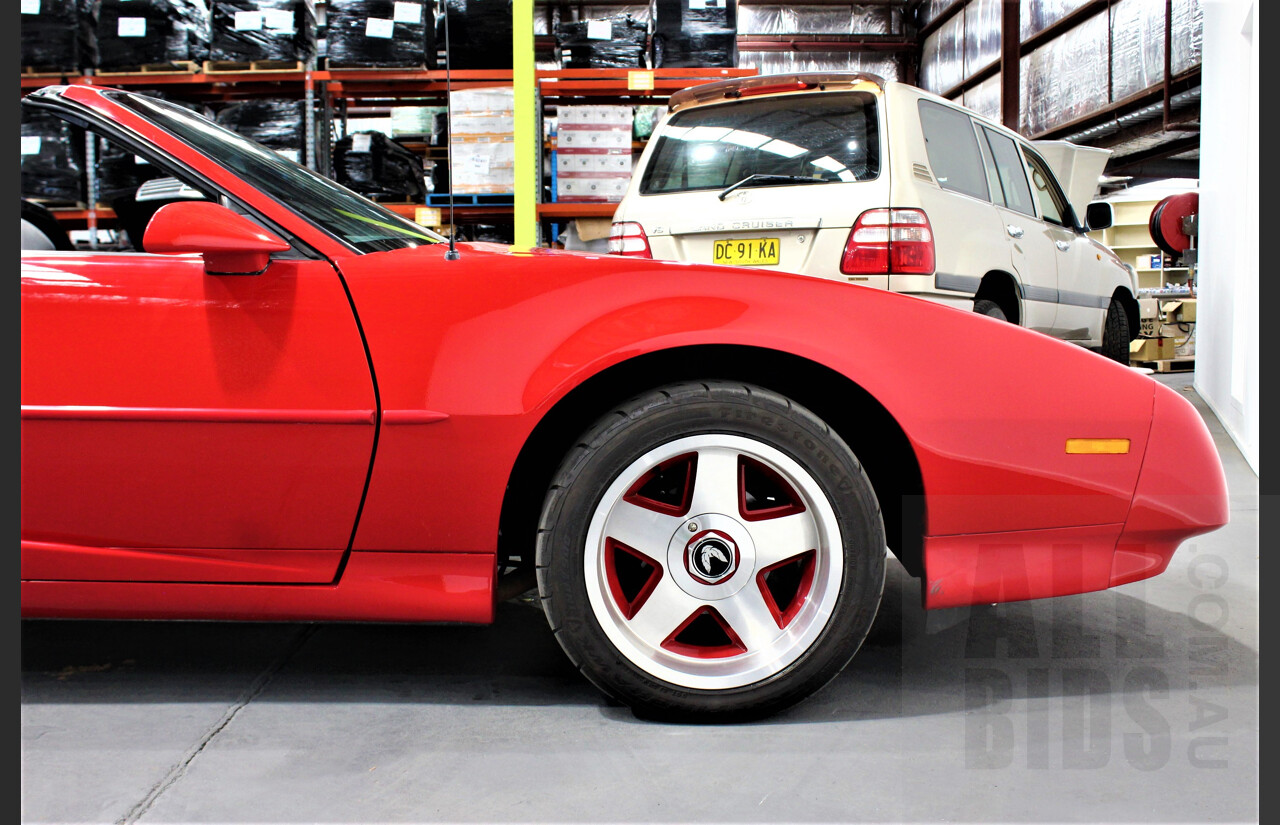 1/1991 Pontiac Firebird Trans-Am 2d Convertible Red 5.0L V8