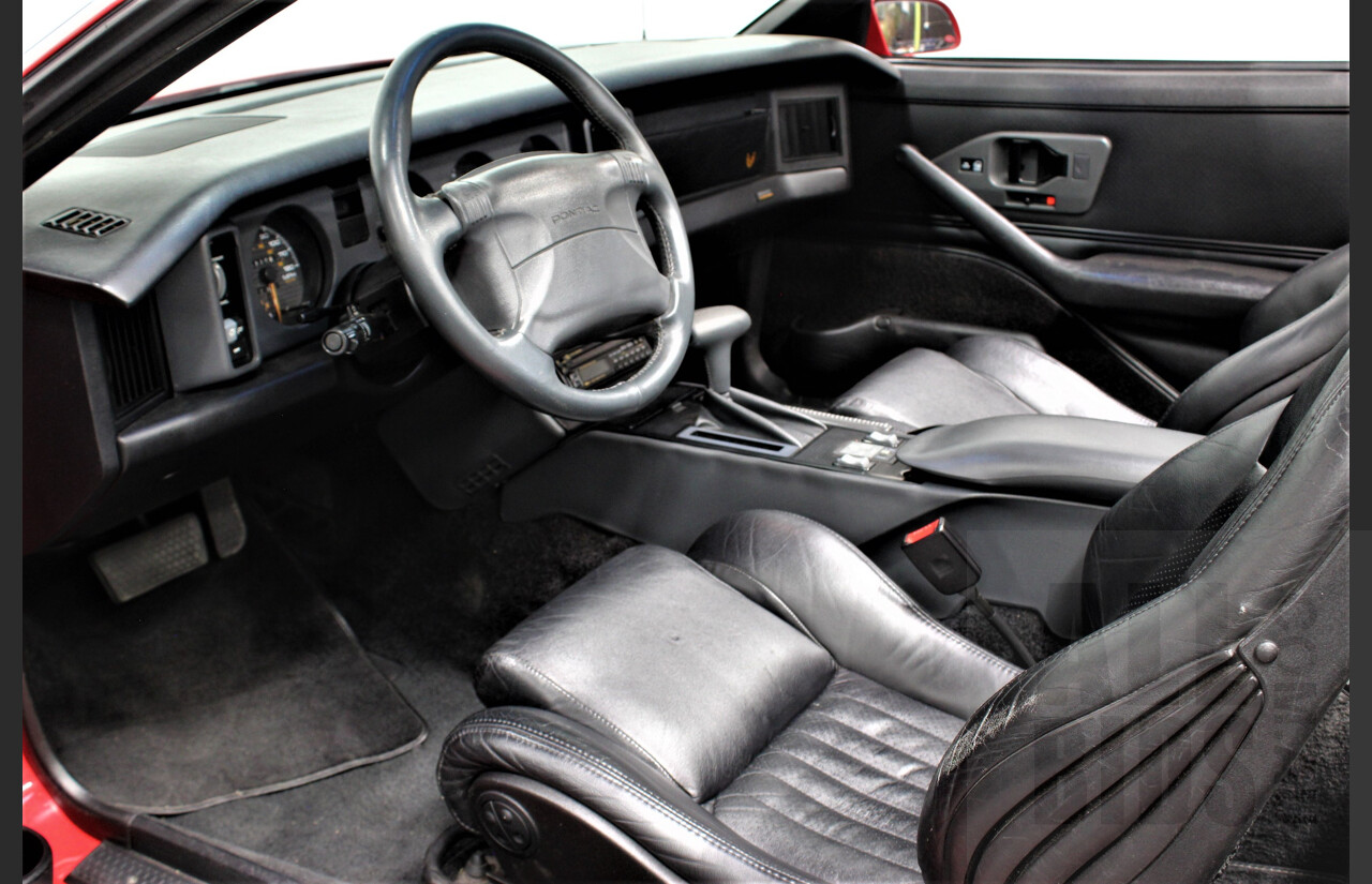 1/1991 Pontiac Firebird Trans-Am 2d Convertible Red 5.0L V8