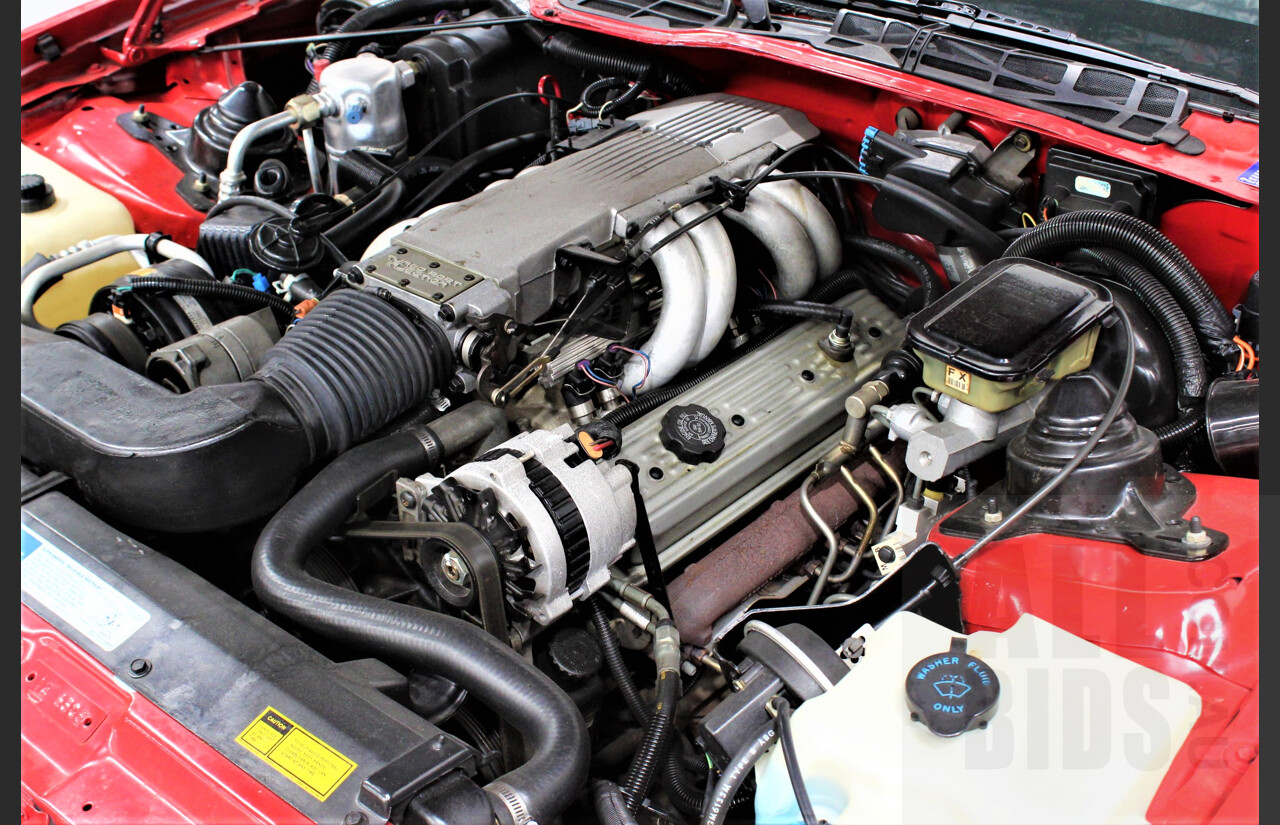 1/1991 Pontiac Firebird Trans-Am 2d Convertible Red 5.0L V8