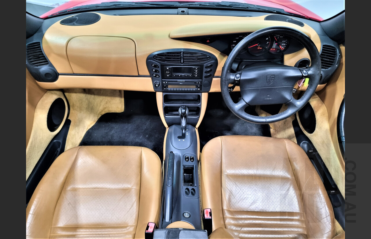 7/1997 Porsche Boxster 2d Roadster Red 2.5L