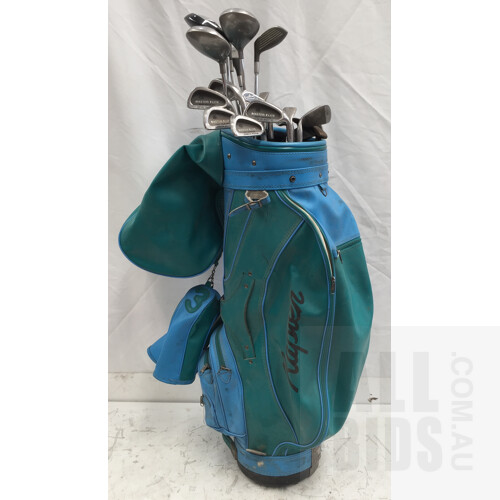 Rapier Golf Bag And Assorted Clubs
