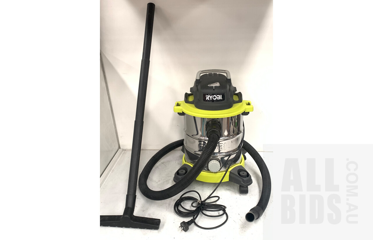 Ryobi 1250W 20L Wet Snd Dry Vacuum Lot 1372902 ALLBIDS