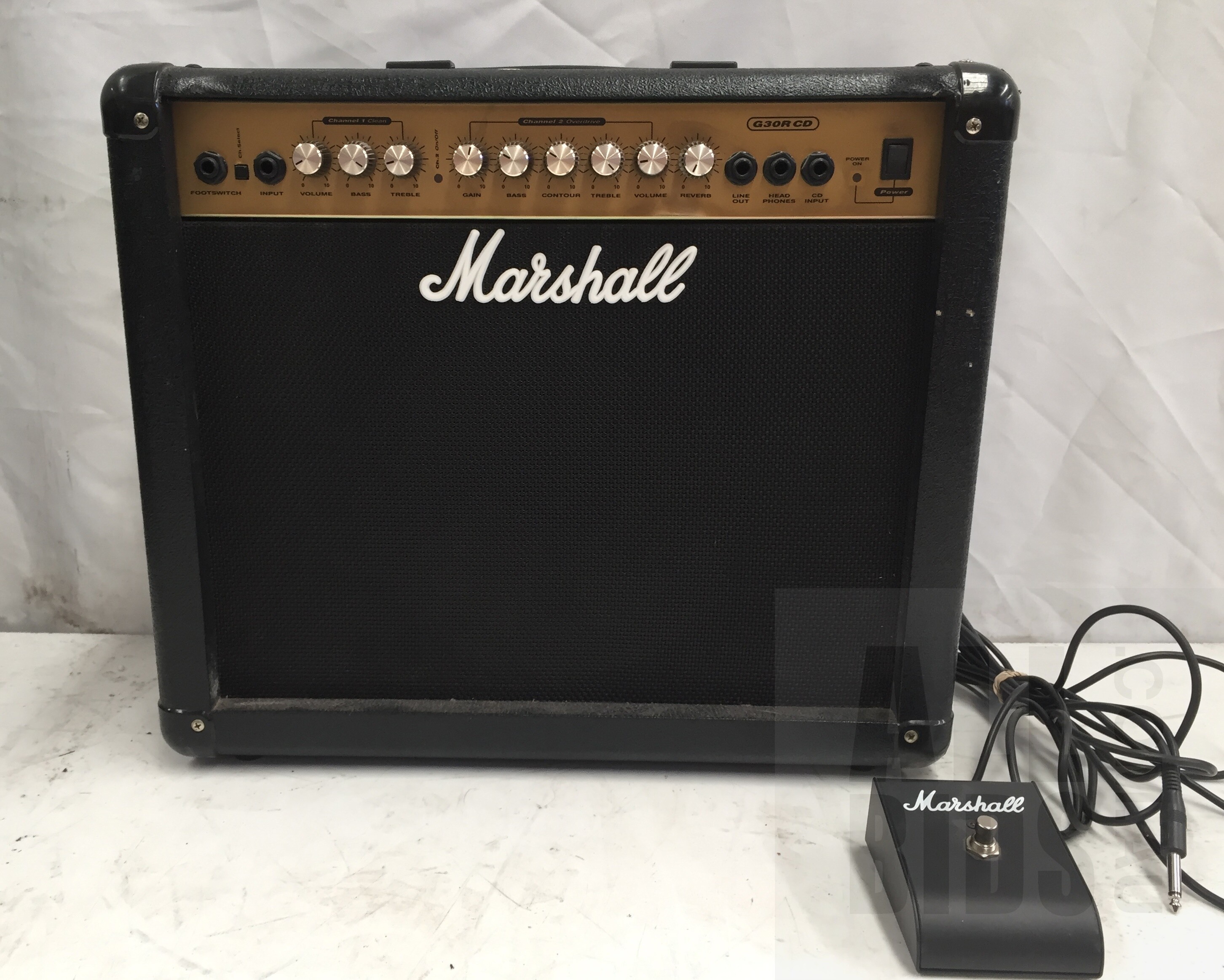 Marshall G30R CD Guitar Combo Amplifier - Lot 1300117 | ALLBIDS