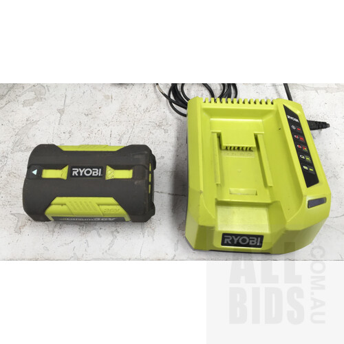 Ryobi RLM36 Series Battery Powered Lawn Mower
