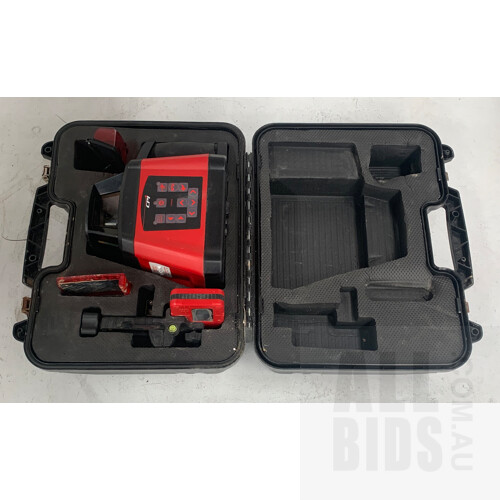 CPI 6V CPI-400R Self-Leveling Rotary Laser With Toolbox and Accessories