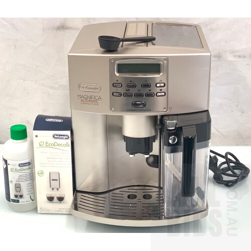 DeLonghi Magnifica ESAM 3500 Automatic Cappuccino Machine With Delonghi Ecodecalk - ORP Around $930