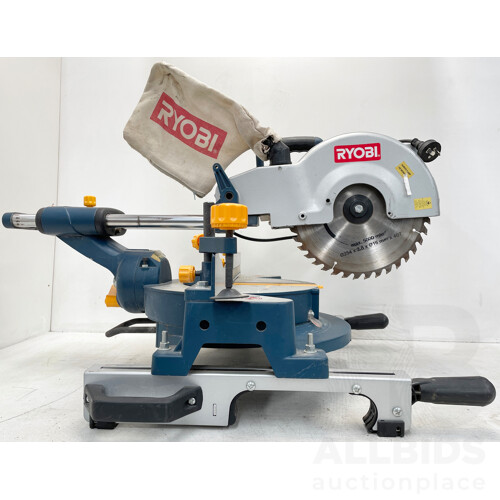 Ryobi Mitre Saw With Laser EMS2025SCL With Stand