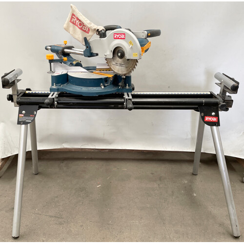 Ryobi Mitre Saw With Laser EMS2025SCL With Stand