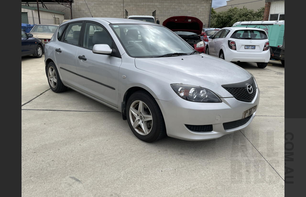 3/2004 Mazda Mazda3 NEO BK 5d Hatchback Silver  2.0L