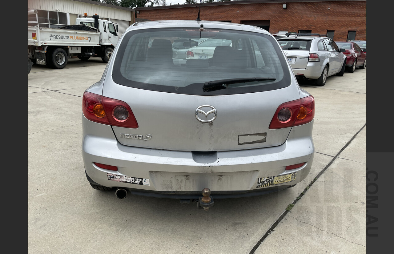 3/2004 Mazda Mazda3 NEO BK 5d Hatchback Silver  2.0L