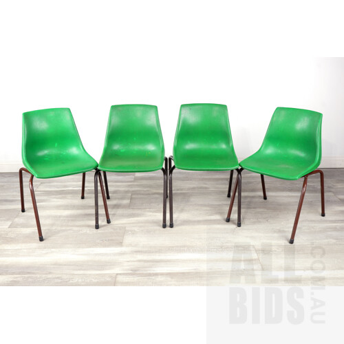 Four Children's Sebel Hobnob Stacking Chairs