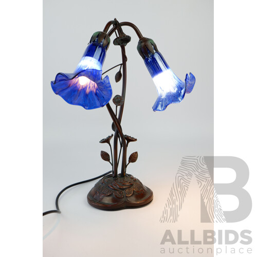 Vintage Tiffany Style Lily Lamp