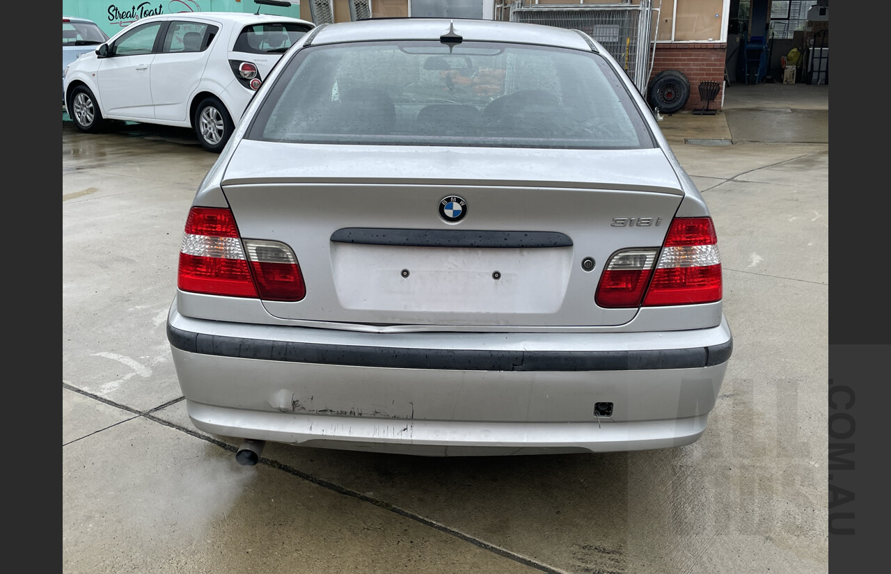 4/2003 Bmw 318i Executive E46 4d Sedan Silver 2.0L