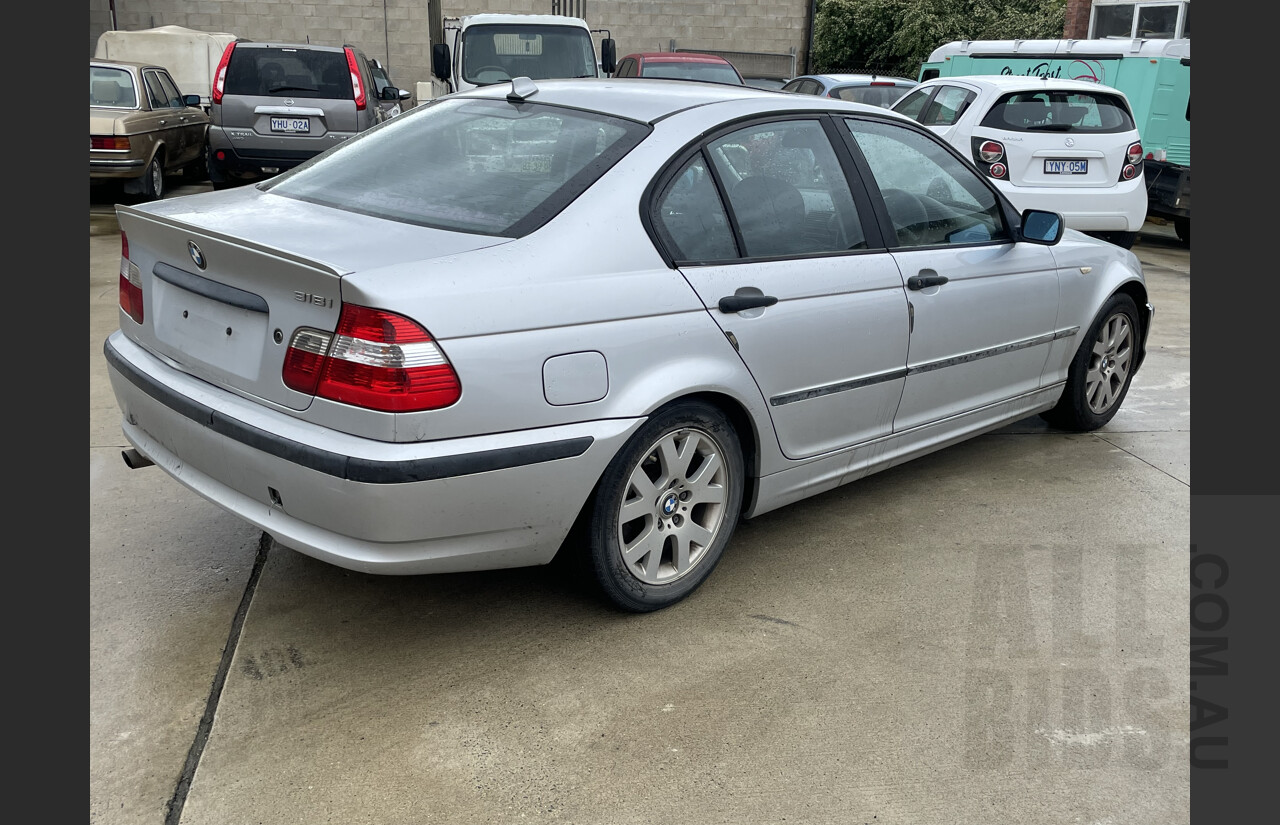 4/2003 Bmw 318i Executive E46 4d Sedan Silver 2.0L