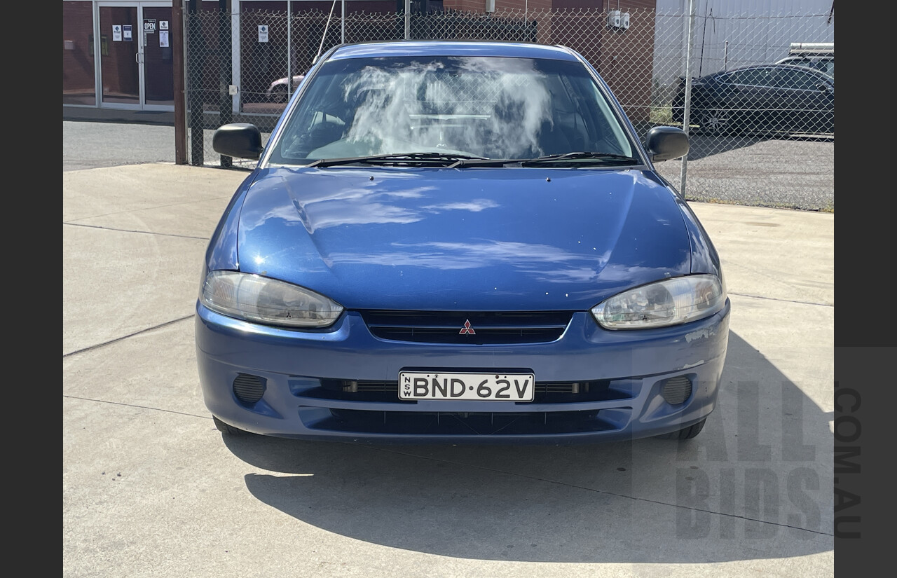 6/2000 Mitsubishi Mirage  CE 3d Hatchback Blue 1.5L