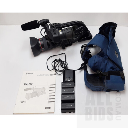 Canon (XL-H1) 3CCD HD-Video Camera w/ 20X Zoom
