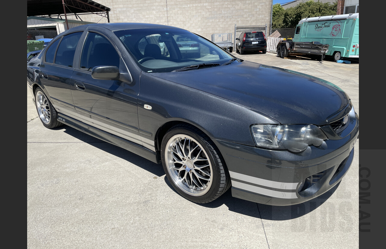 8/2006 Ford Falcon XR6 BF 4d Sedan Grey 4.0L