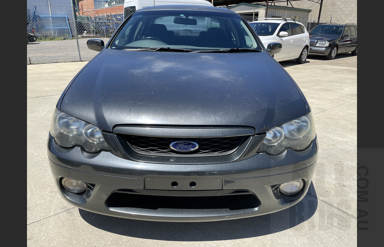 8/2006 Ford Falcon XR6 BF 4d Sedan Grey 4.0L