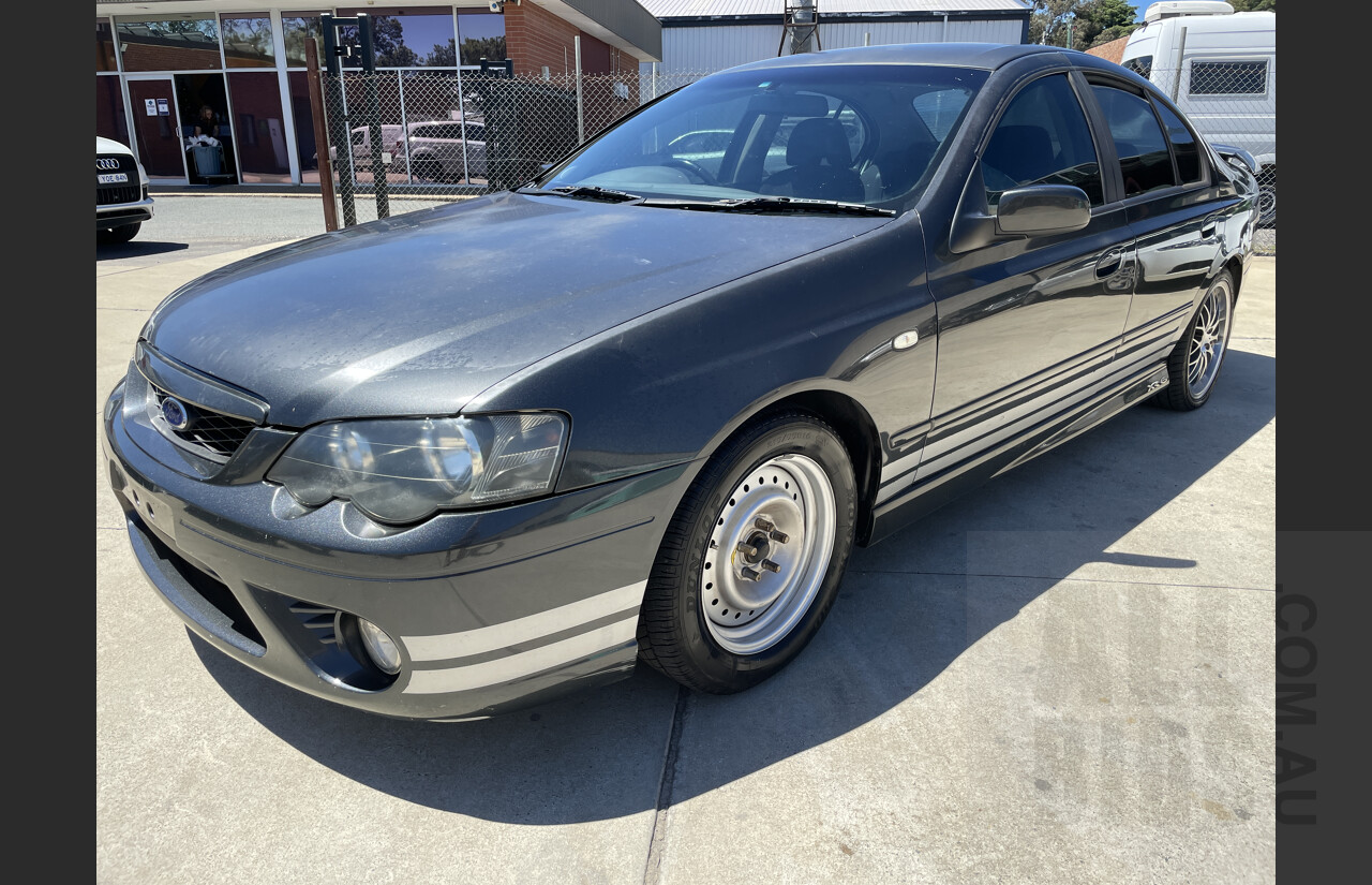 8/2006 Ford Falcon XR6 BF 4d Sedan Grey 4.0L