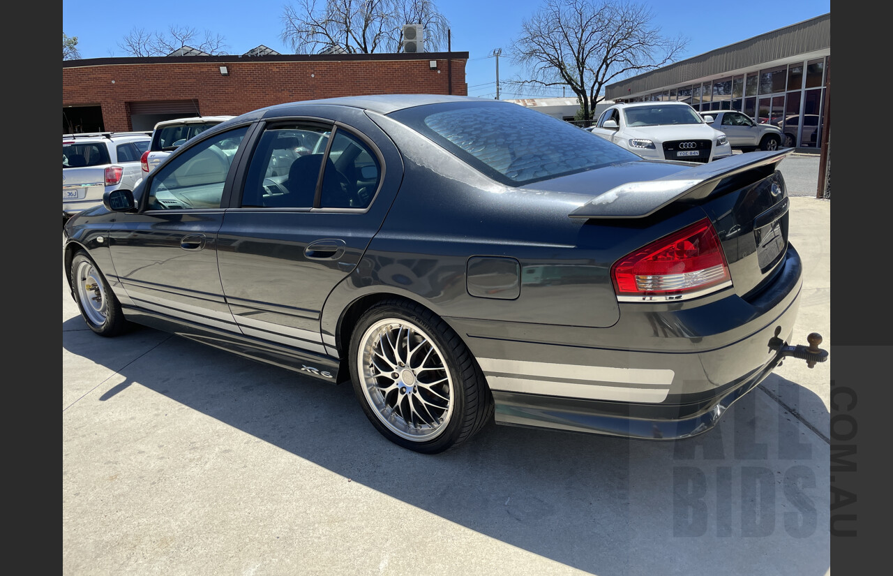 8/2006 Ford Falcon XR6 BF 4d Sedan Grey 4.0L